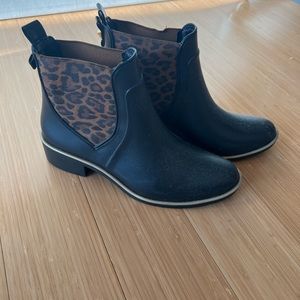 Kate Spade Cheetah rain boots
